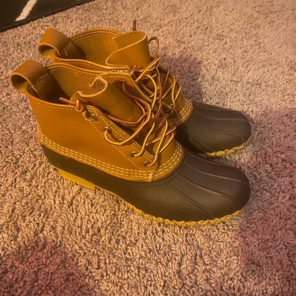 Bean boots size 7